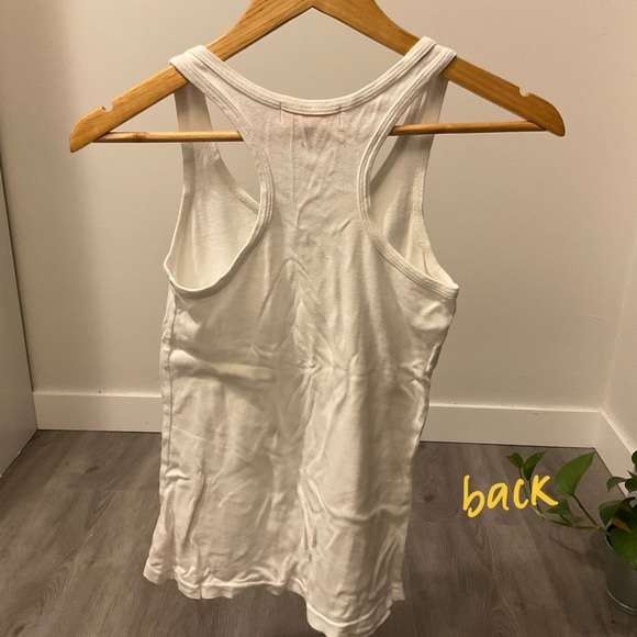 White Sleeveless Top - Picture 2 of 2